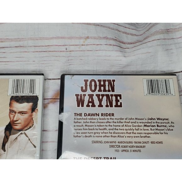 2 Digitally Remastered John Wayne Western Movie Cowboy Movie Bundle - Picture 9 of 9